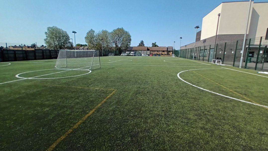 3G Pitch at Harris Academy Tottenham in London