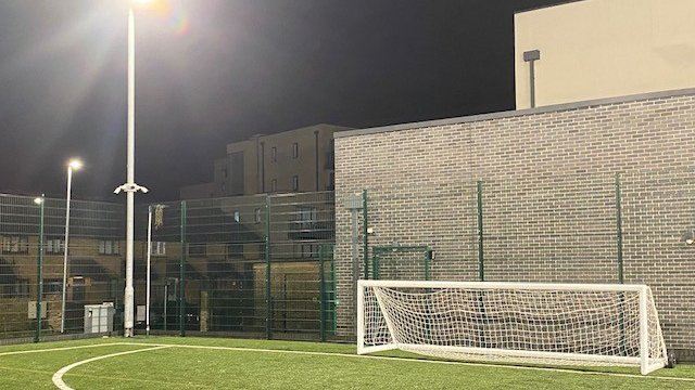 3G Pitch at Harris Academy Tottenham in London