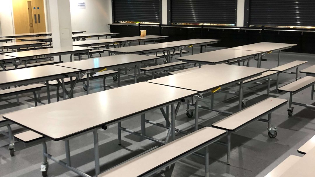 Dining Hall at Harris Academy Tottenham in London