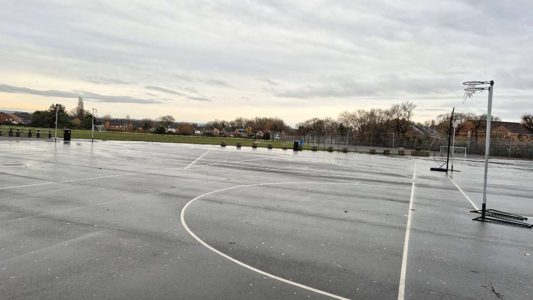 Netball Court at Royal Sutton School (The Arthur Terry Learning Partnership) in Birmingham
