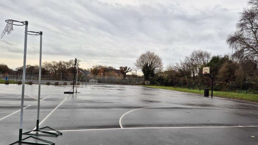 Netball Court at Royal Sutton School (The Arthur Terry Learning Partnership) in Birmingham