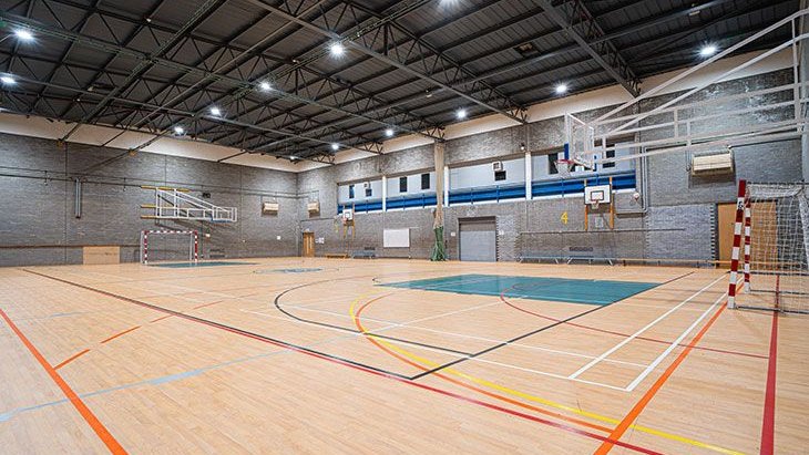 Sports Hall at Harris Academy Crystal Palace in London