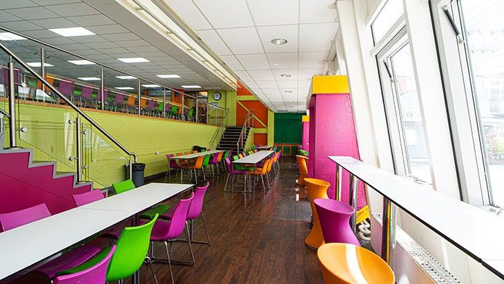 Dining Hall at Harris Academy Crystal Palace in London
