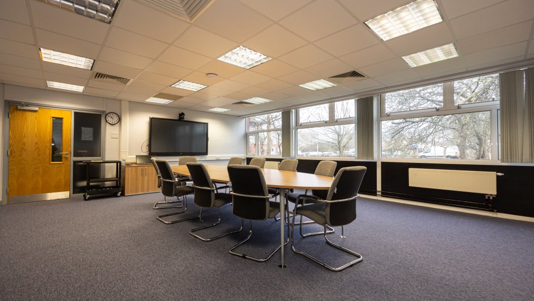 Conference Room at Clare Mount Specialist Sports College in Wirral