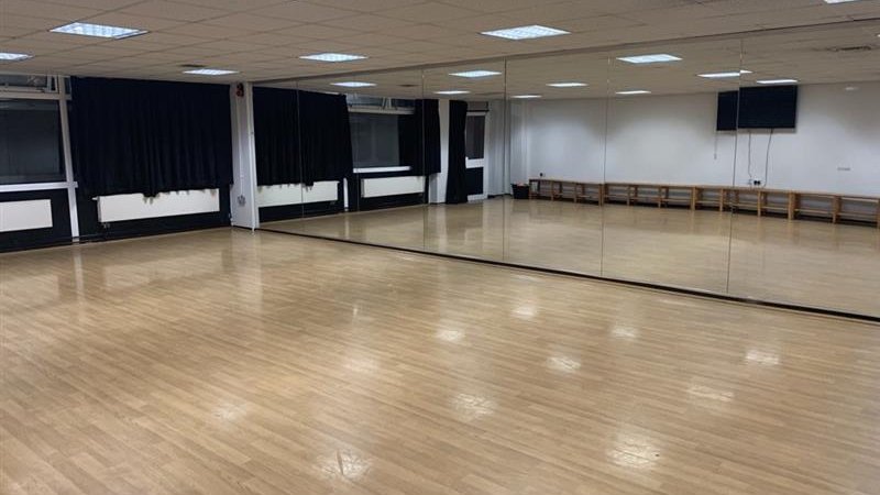 Dance Studio at Clare Mount Specialist Sports College in Wirral