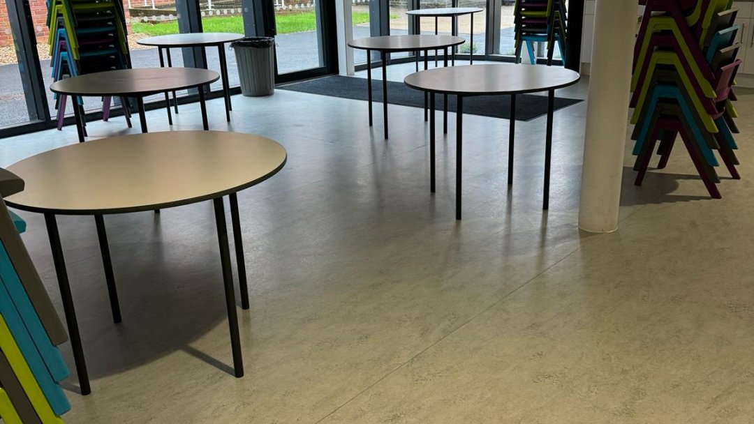 6th Form Hub / Common Room at Windsor Girls School in Windsor