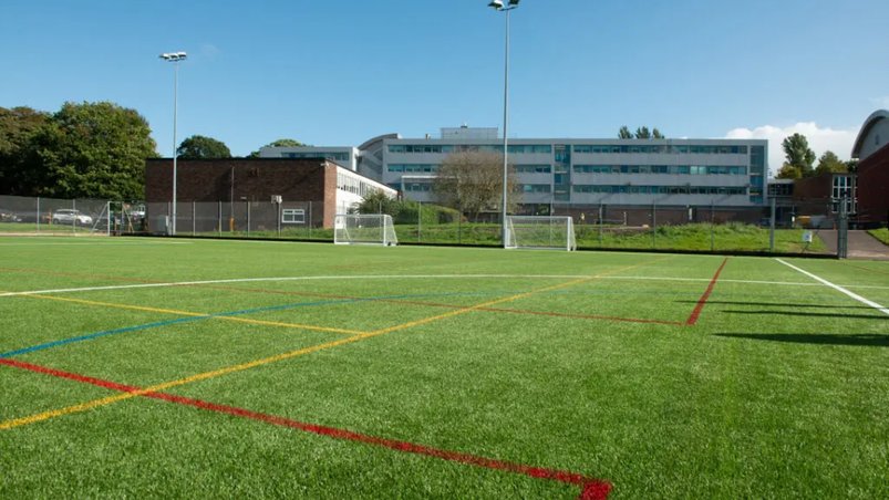 3G Football Pitch at Marple Hall School in Stockport