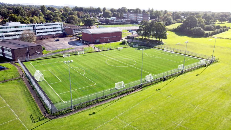 3G Football Pitch at Marple Hall School in Stockport