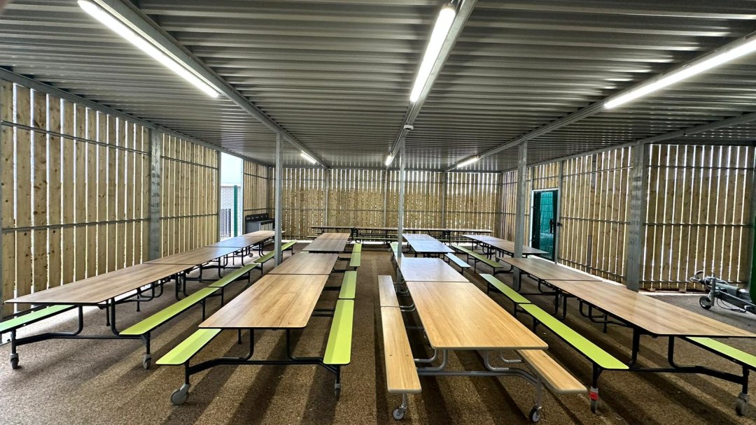 Outdoor Activity Space at Borough Academy in London