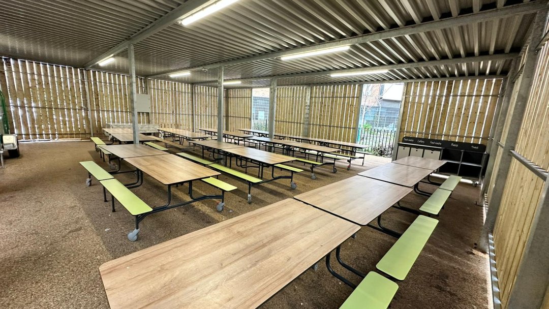 Outdoor Activity Space at Borough Academy in London