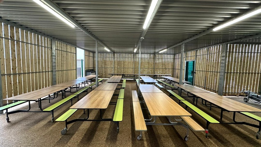 Outdoor Activity Space at Borough Academy in London