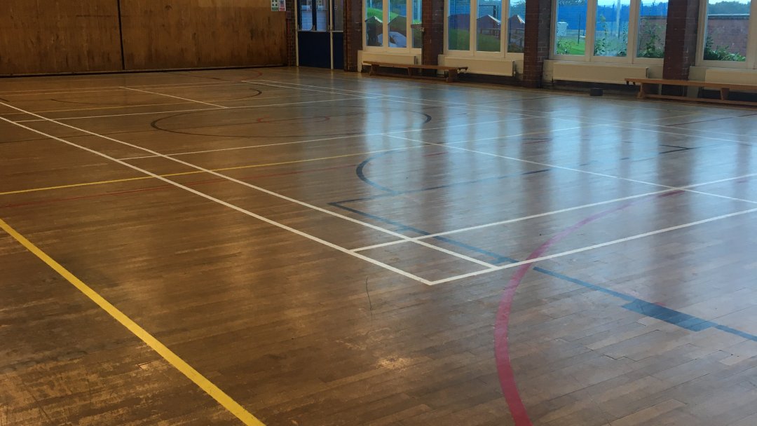 Isherwood Gymnasium at Marple Hall School in Stockport