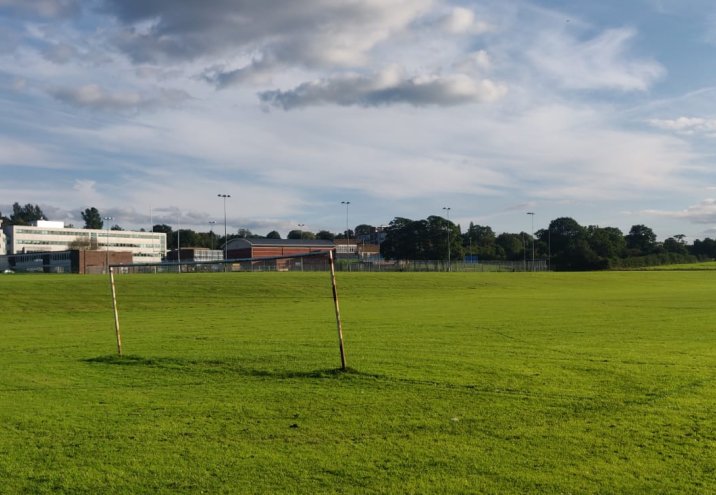 Grass Pitch at Marple Hall School in Stockport