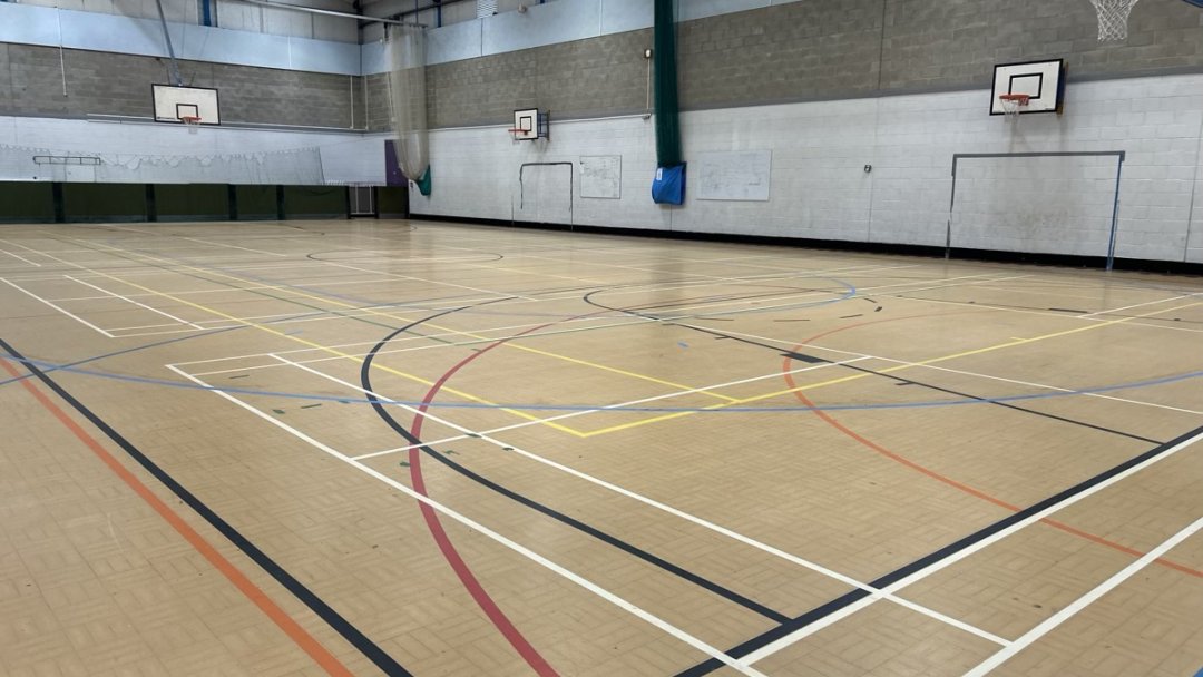 Sports Hall at Castle View Enterprise Academy in Sunderland