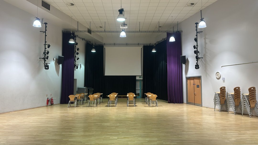 Main Hall at Castle View Enterprise Academy in Sunderland