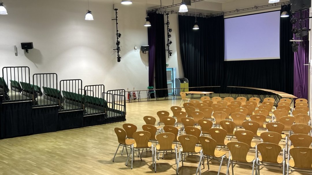 Main Hall at Castle View Enterprise Academy in Sunderland