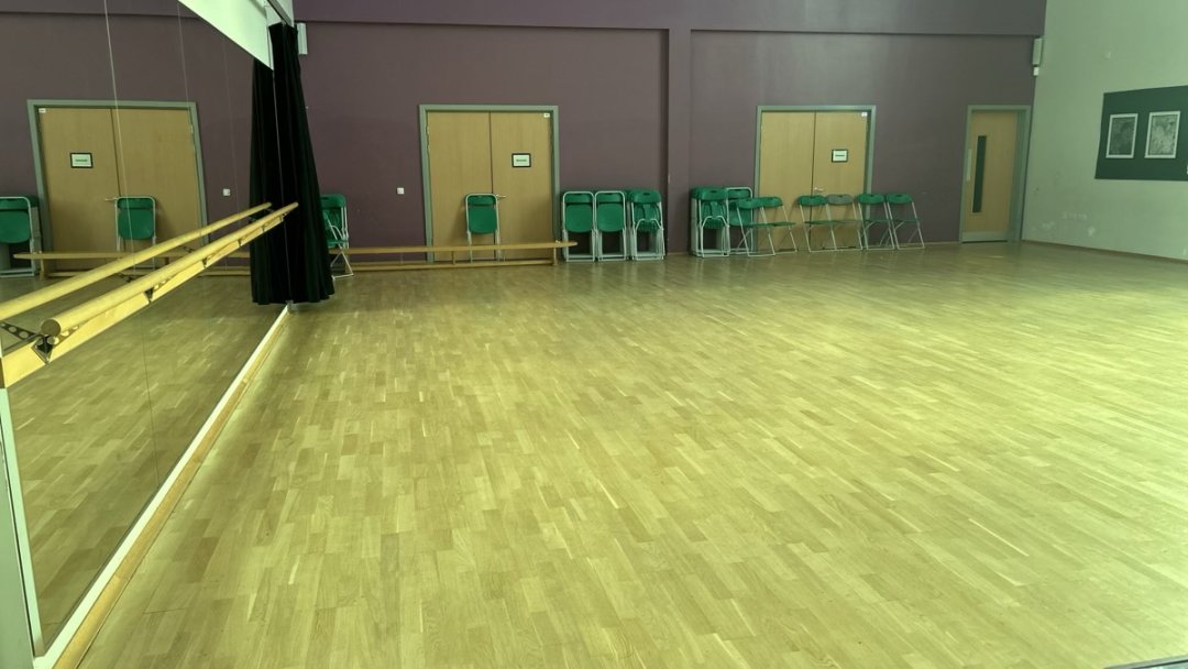 Dance Studio at Castle View Enterprise Academy in Sunderland