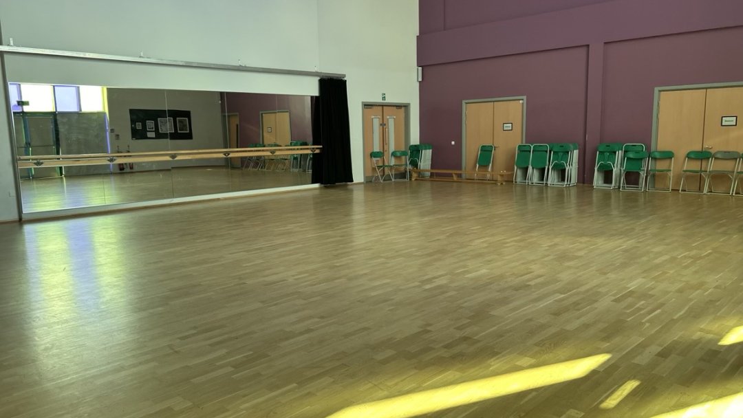 Dance Studio at Castle View Enterprise Academy in Sunderland