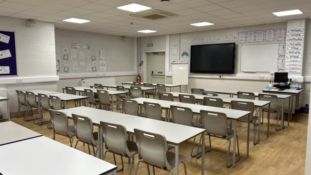 Classrooms at Castle View Enterprise Academy in Sunderland