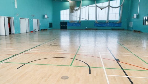 Sports Hall at Fulford School in York