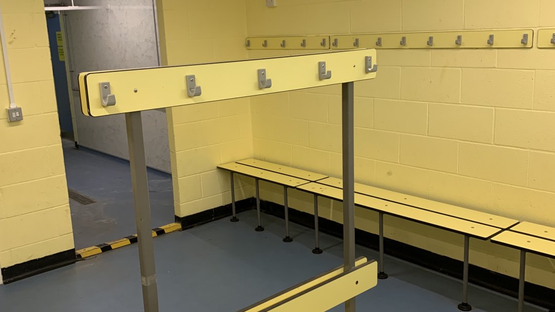 Changing Rooms at Read School in North Yorkshire