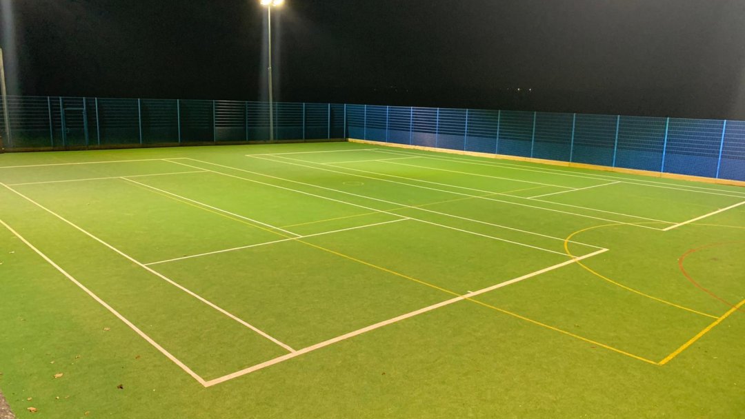 Multi-Use Games Area (MUGA) at Marple Hall School in Stockport
