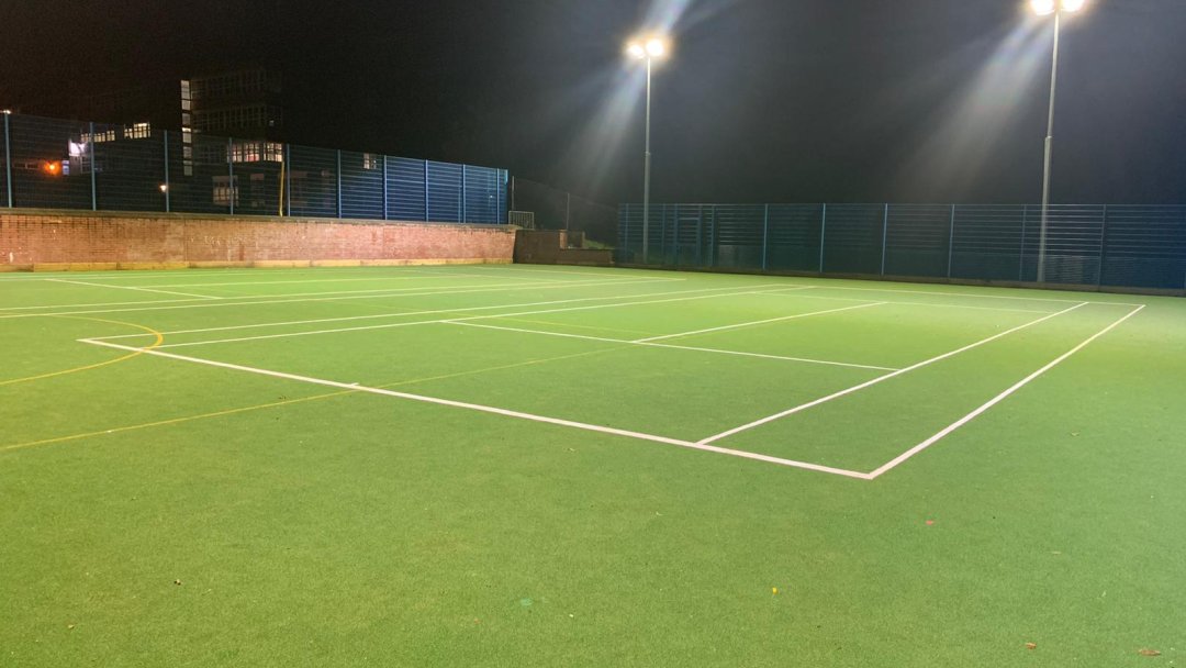 Multi-Use Games Area (MUGA) at Marple Hall School in Stockport