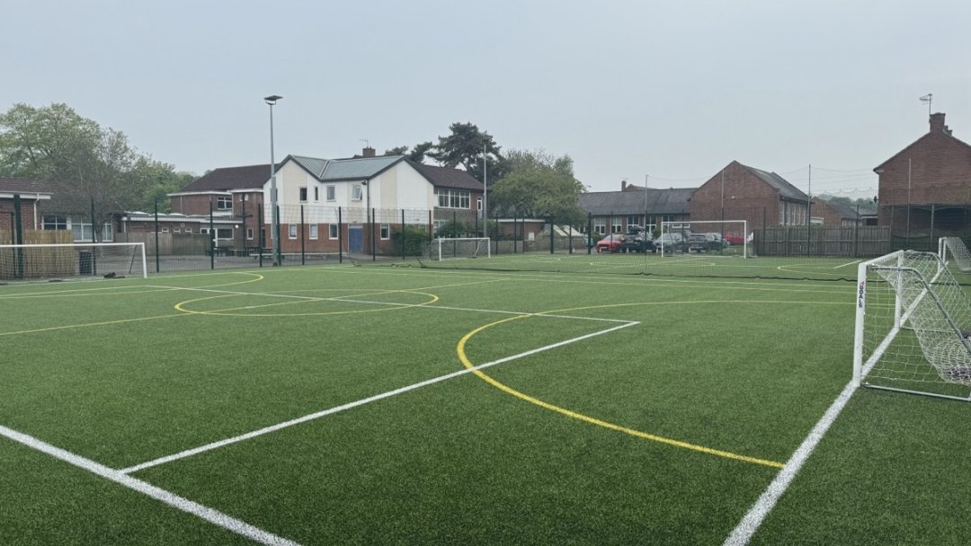 3G Pitch at Chantry Middle School in Morpeth