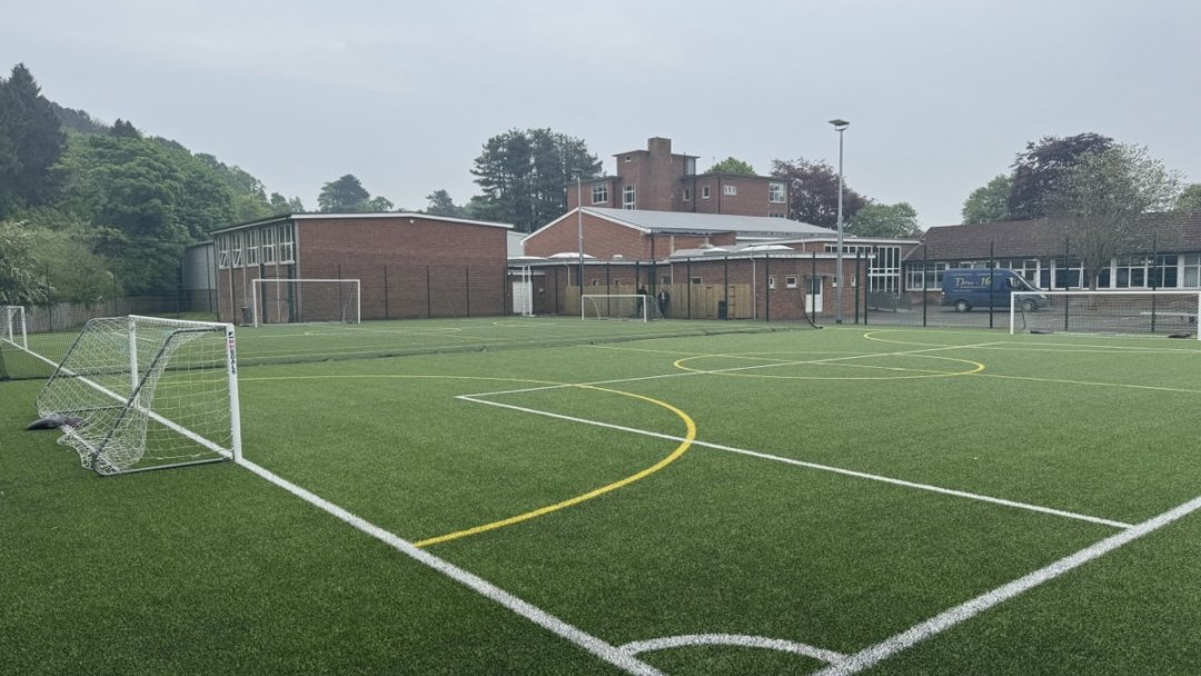 3G Pitch at Chantry Middle School in Morpeth