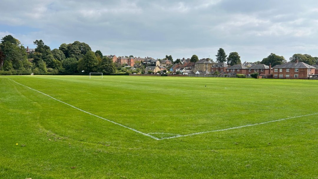 Grass Pitch at Chantry Middle School in Morpeth
