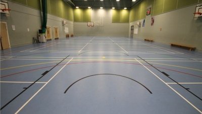 Sports Hall at St Anne's Academy in Manchester