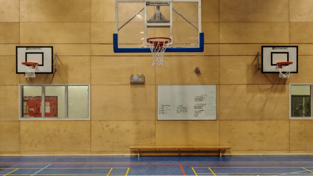 Sports Hall at Noel Baker Academy in Derby