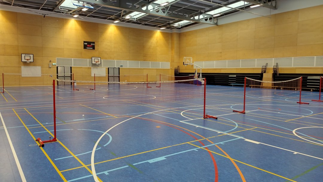 Sports Hall at Noel Baker Academy in Derby