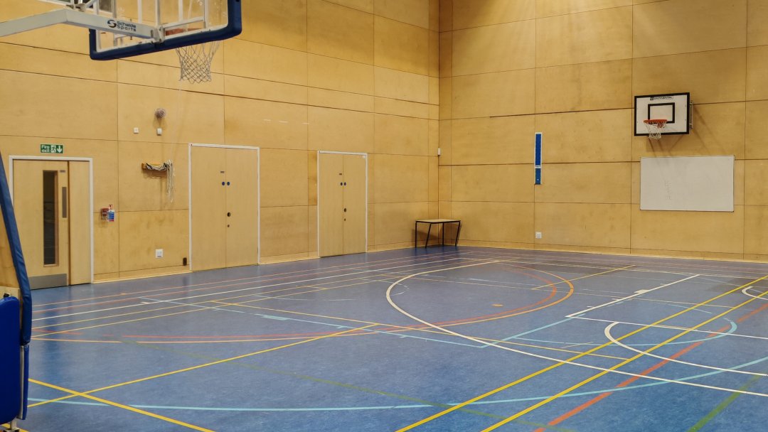 Sports Hall at Noel Baker Academy in Derby