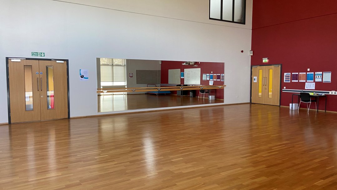 Dance Studio at Noel Baker Academy in Derby
