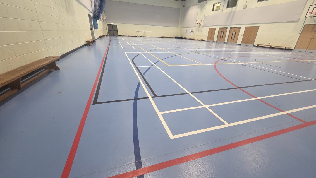 Sports Hall at Outwood Academy Easingwold in York
