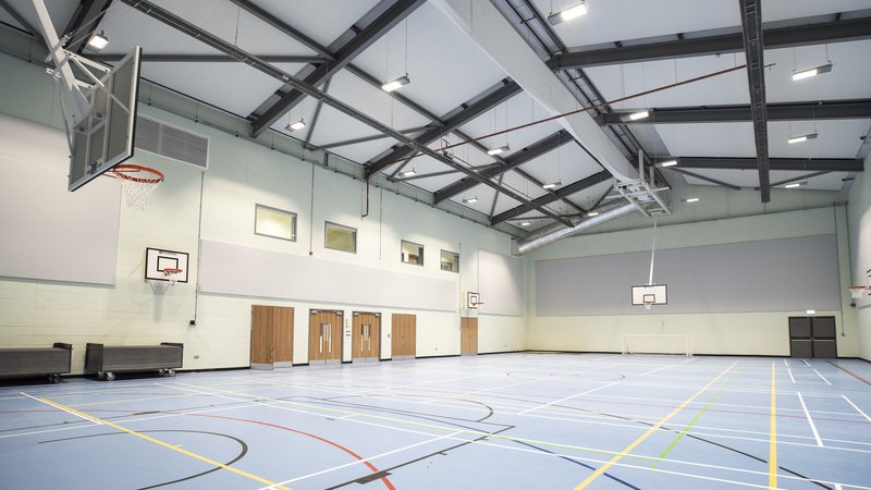 Sports Hall at Outwood Academy Easingwold in York