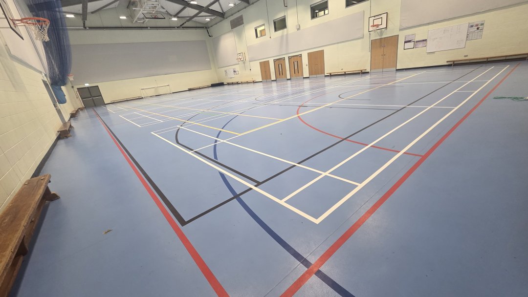 Sports Hall at Outwood Academy Easingwold in York