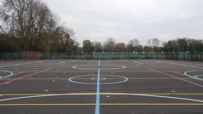 Tarmac Area at Orchardside School in Enfield