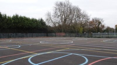 Tarmac Area at Orchardside School in Enfield