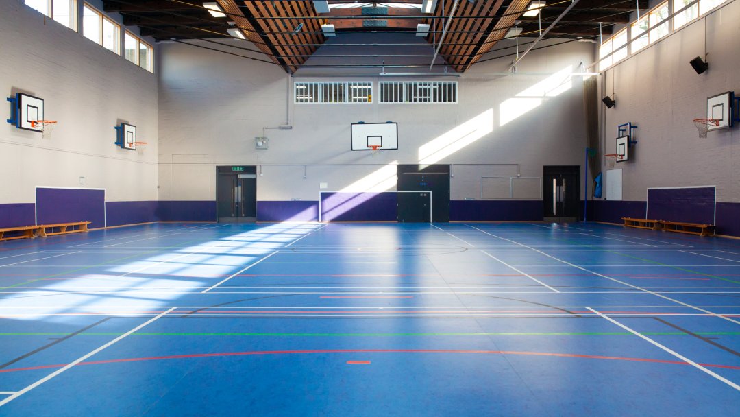 Sports Hall at Stoke Newington School & Sixth Form in London