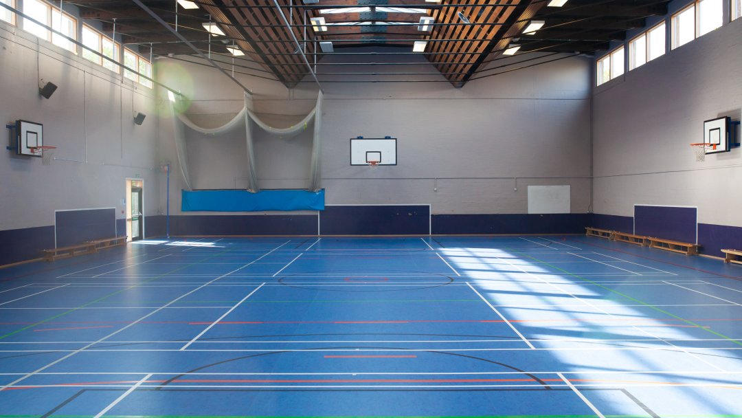 Sports Hall at Stoke Newington School & Sixth Form in London