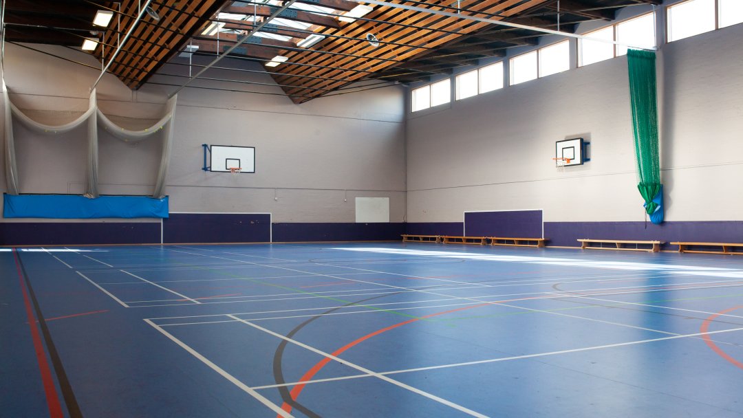 Sports Hall at Stoke Newington School & Sixth Form in London