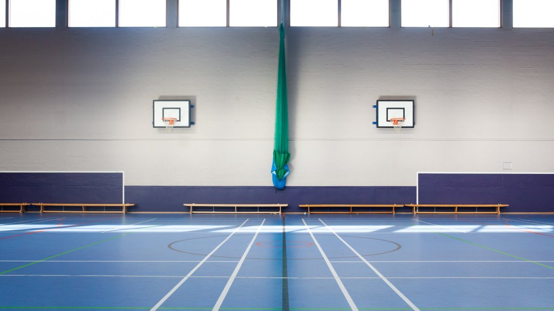 Sports Hall at Stoke Newington School & Sixth Form in London