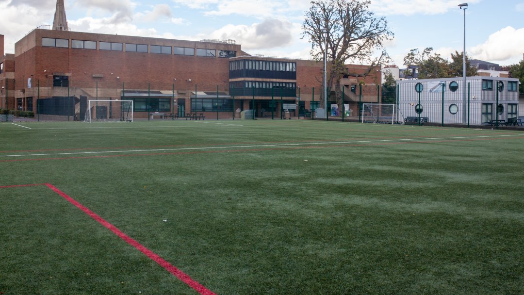 3G Pitch at Stoke Newington School & Sixth Form in London