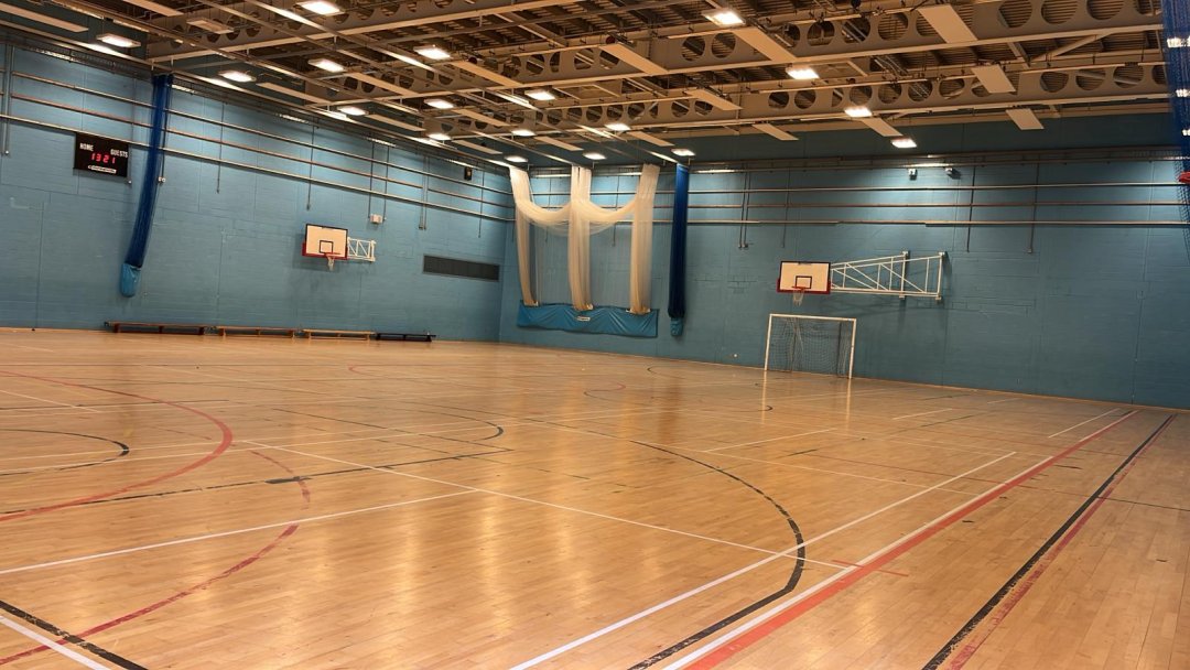 Sports Hall at Leigh Academy Minster in Kent