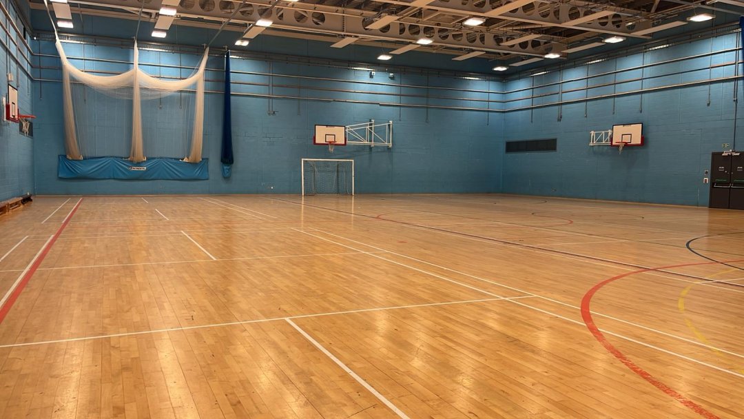Sports Hall at Leigh Academy Minster in Kent