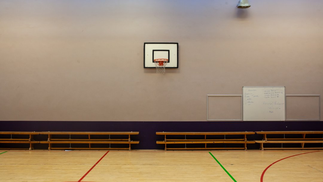 Gymnasium at Stoke Newington School & Sixth Form in London