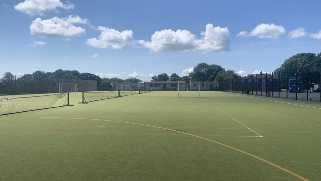 2G Pitch at Tarporley High School and Sixth Form College in Chesterfield