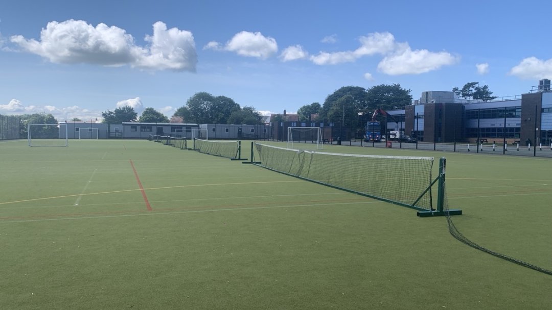 2G Pitch at Tarporley High School and Sixth Form College in Chesterfield